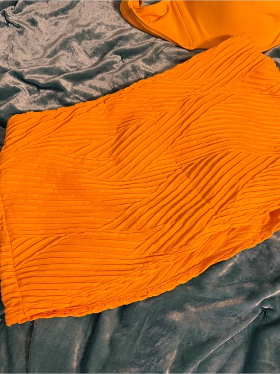 Coco Reef Other - Coco Reef Bright Orange Textured Bikini Skirt with matching top available